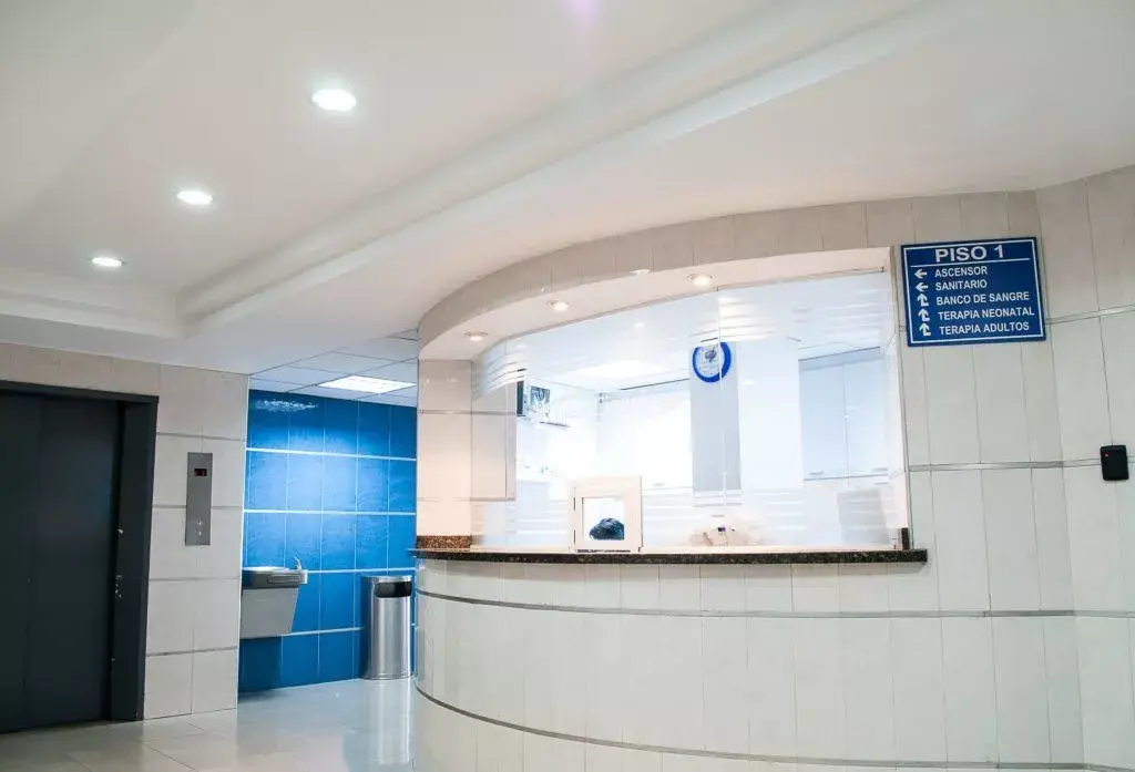 the hospital station area
